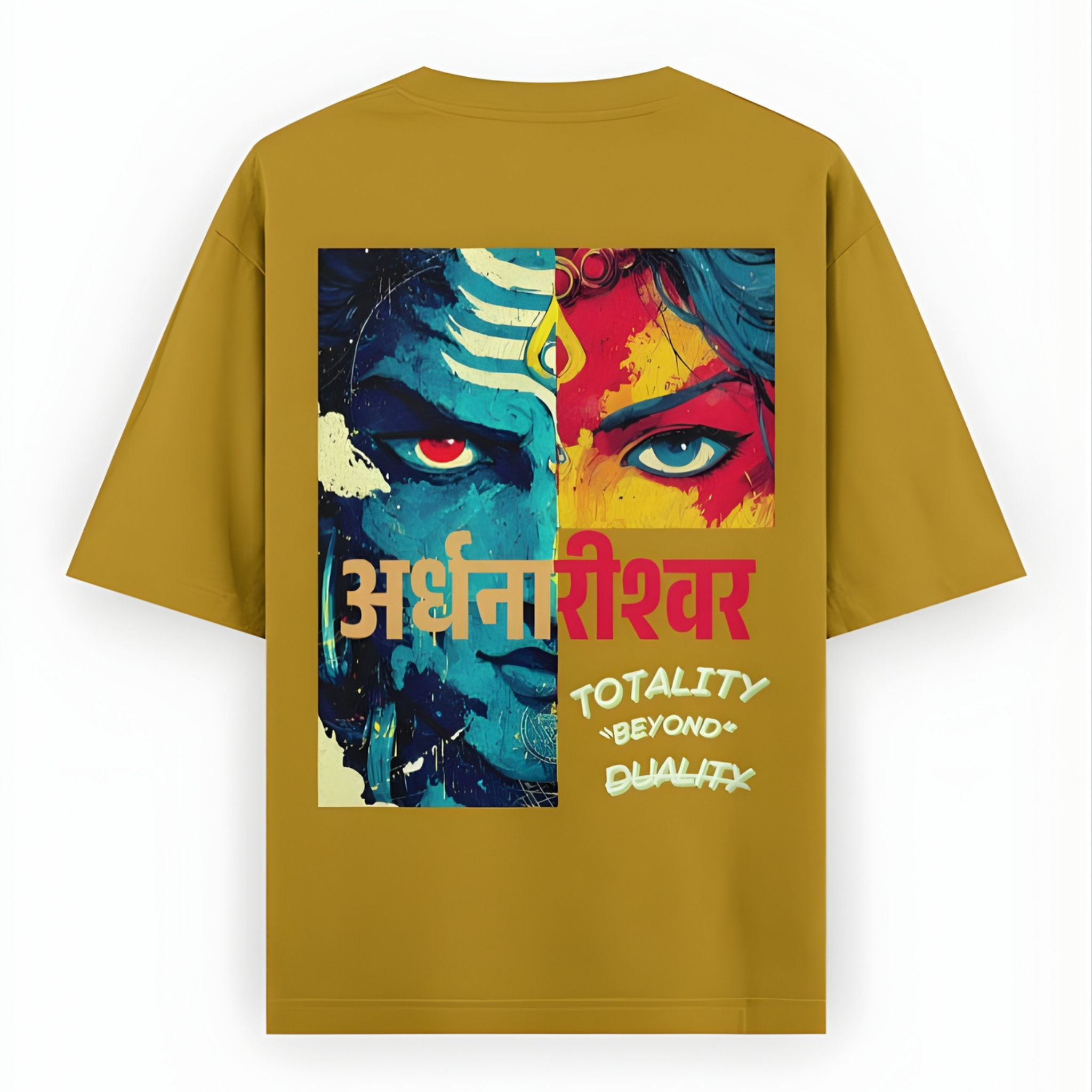 Ardhanarishwar Unisex Oversized Tee