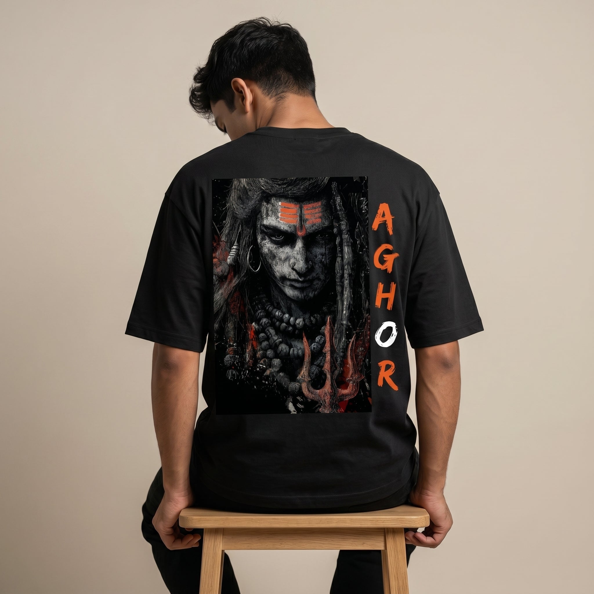 Aghor Unisex Oversized Tee
