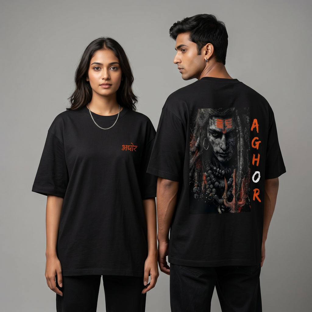 Aghor Unisex Oversized Tee